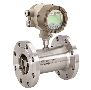 Liquid turbine flow meter with RS485