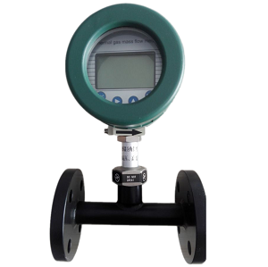 Flanged Thermal mass gas flow meter with PTFE painting